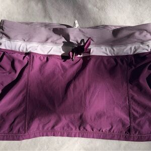 Lululemon Plum Purple Skort